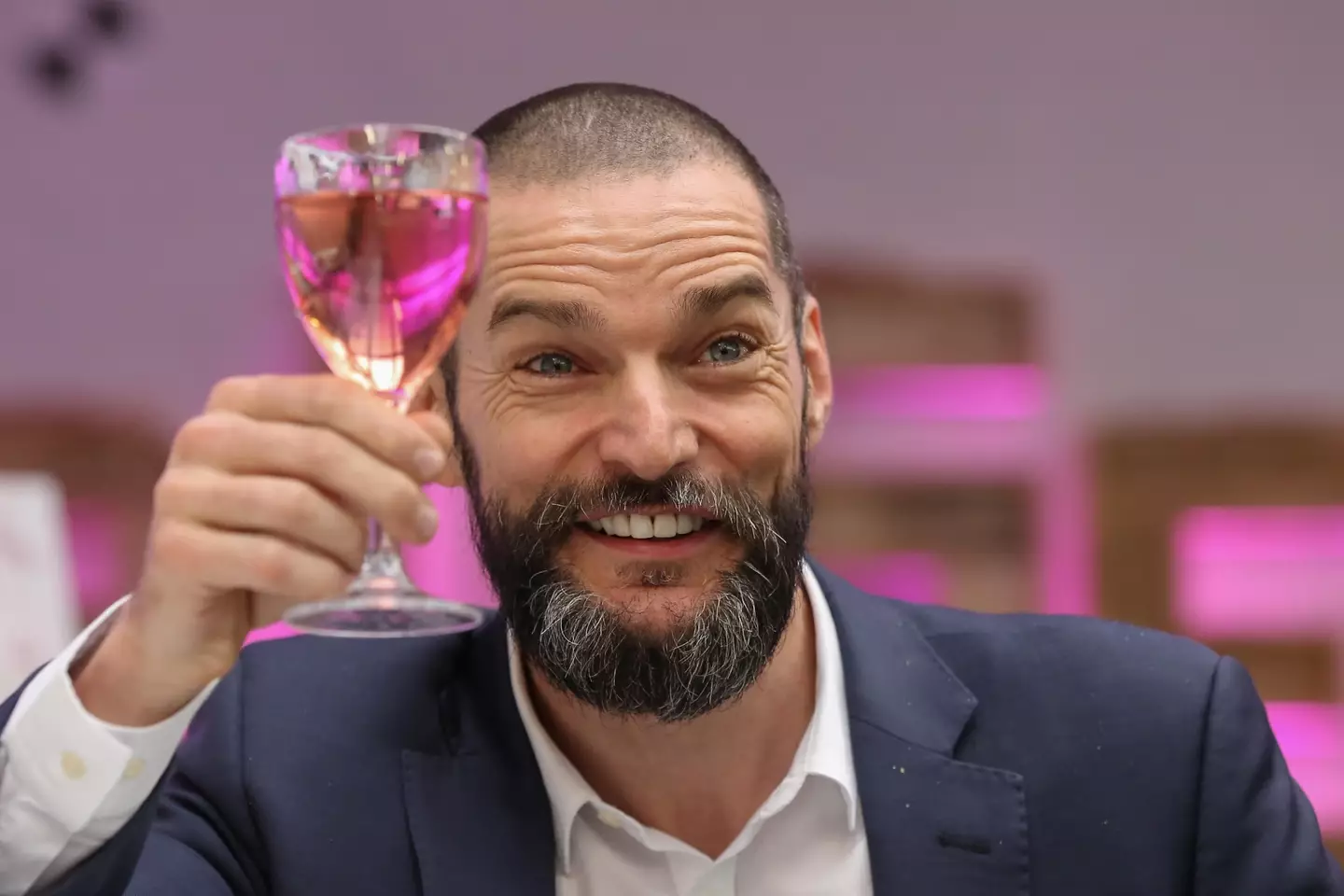 Jsky thought all-star Maître d' Fred Sirieix was his date.