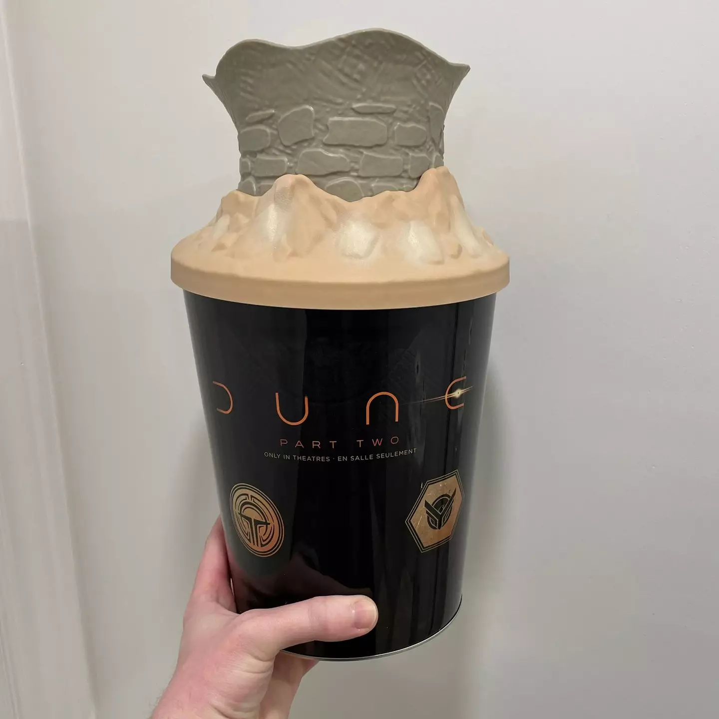 The Dune: Part Two popcorn buckets have piqued the interest of cinemagoers.