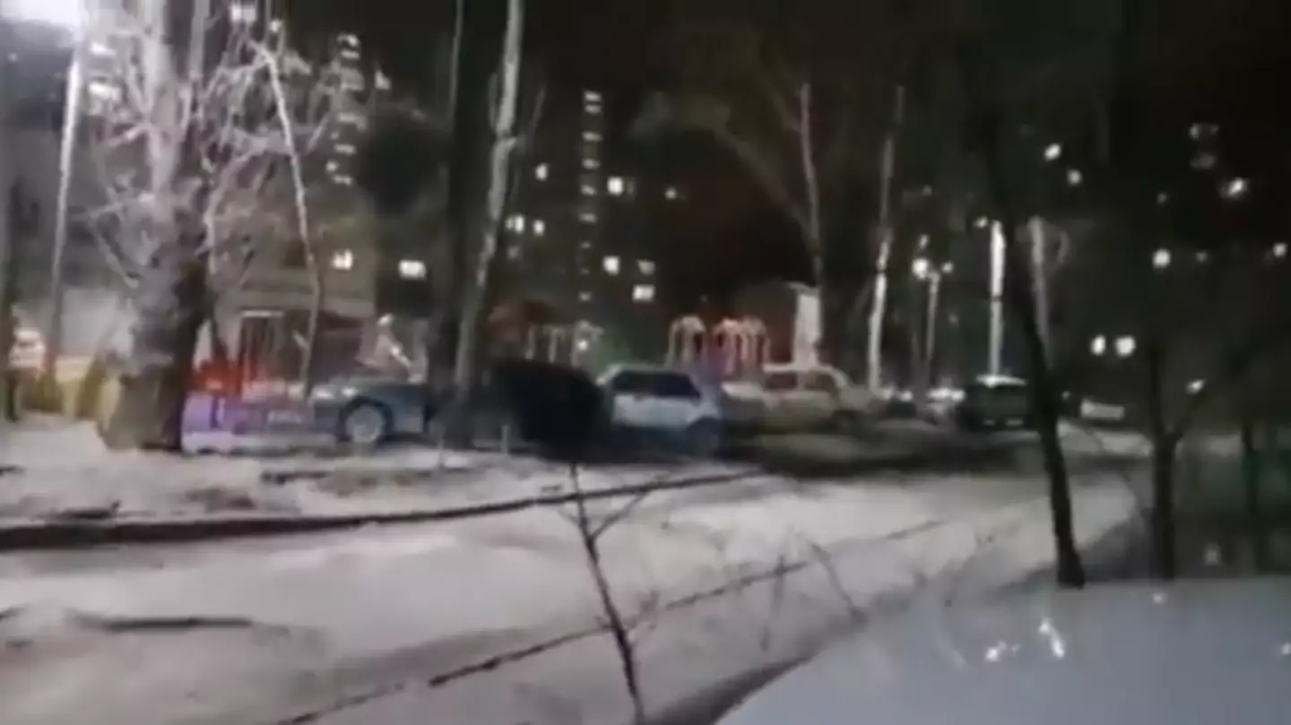 Trumpet Plays Ukrainian National Anthem On Streets Of Sumy As Fighting Continues