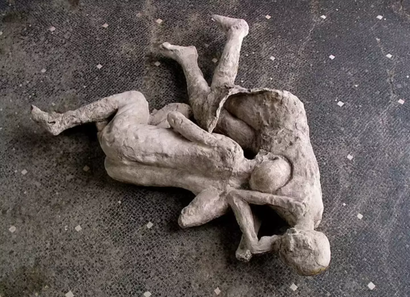Long thought to be a sister with their mother or daughter, the other person was in fact a man (Archaeological Park of Pompeii)