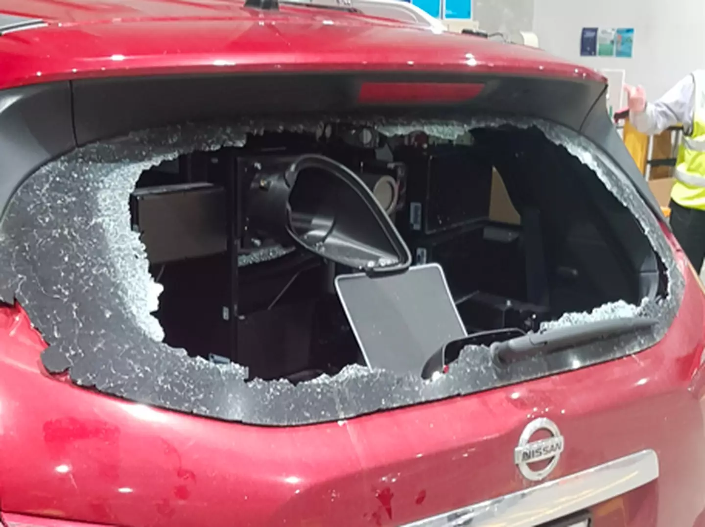 The 'serial pest' has smashed windows and slashed tyres.