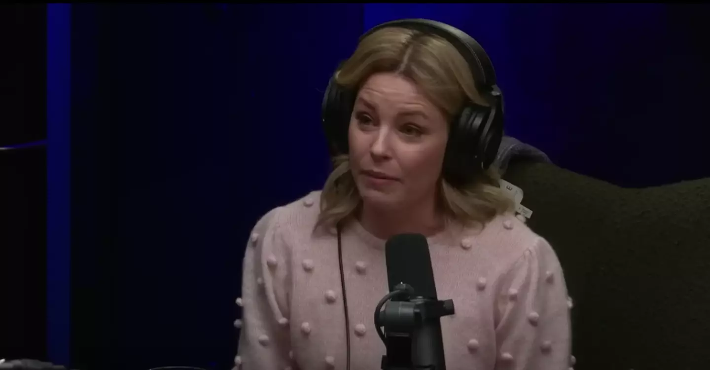 Elizabeth Banks revealed that her friends' kid has seen her in The 40 Year Old Virgin.