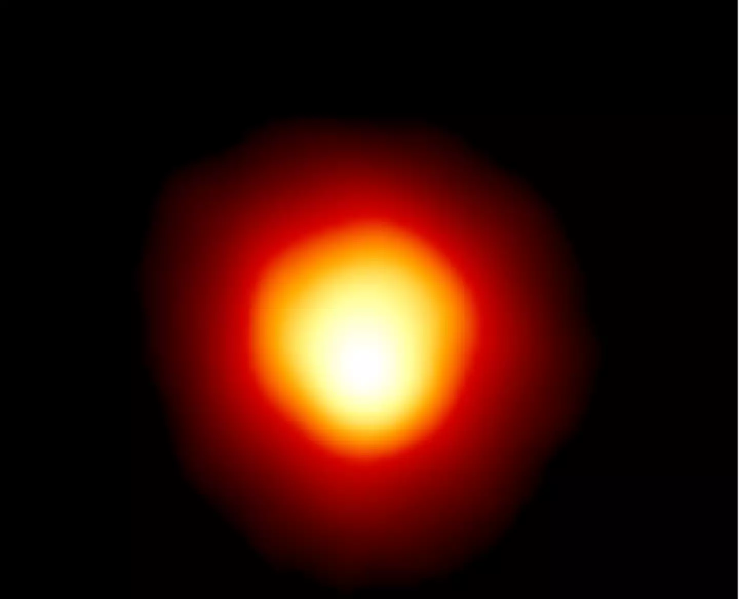 Betelgeuse, captured by the Hubble telescope (Andrea Dupree (Harvard-Smithsonian CfA), Ronald Gilliland (STScI), NASA and ESA)