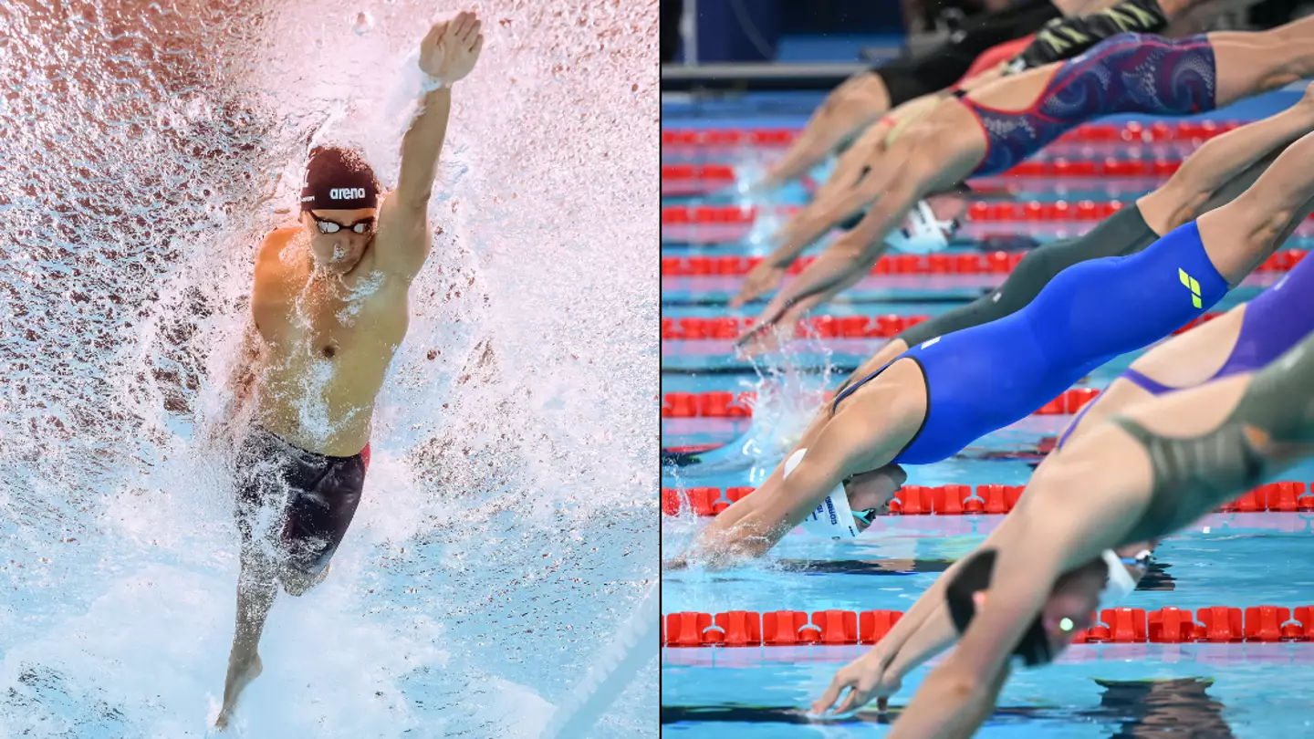 Bizarre rule swimmers must follow if they break a world record during Olympic races