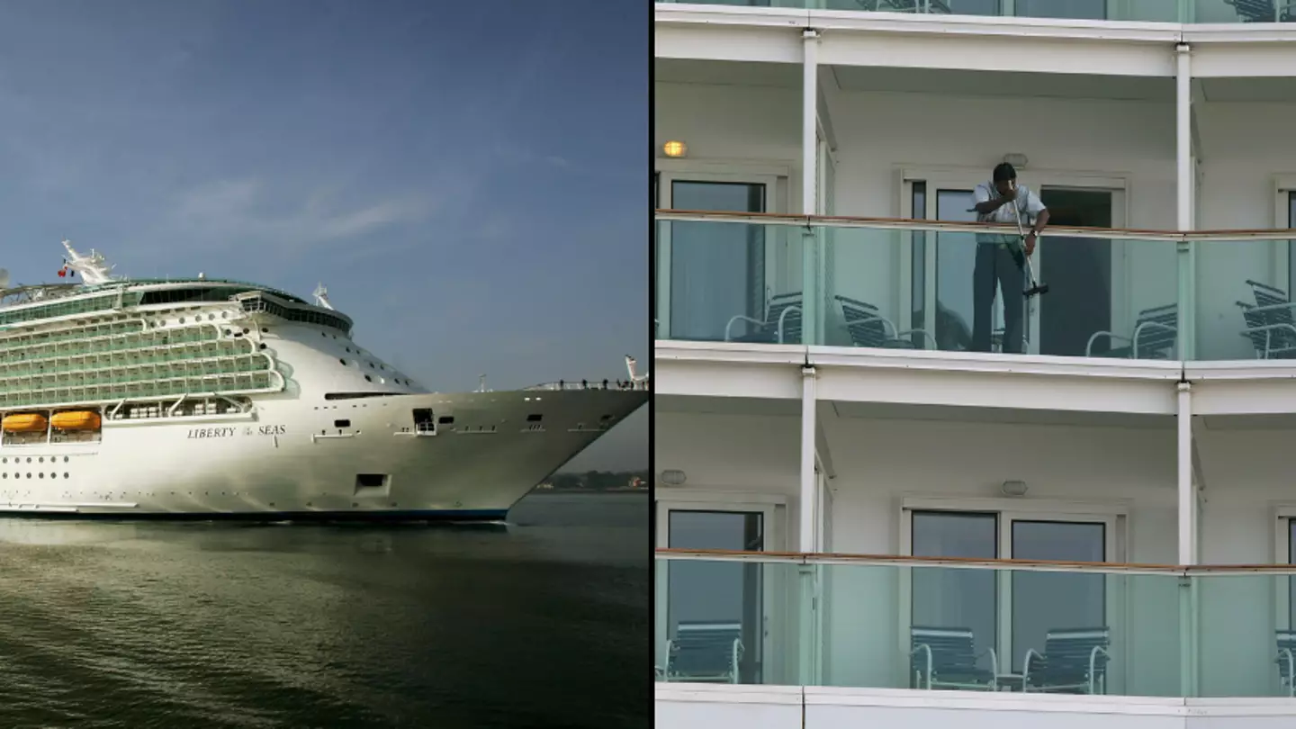 Search underway after 20-year-old 'jumped off cruise deck' while on holiday with family