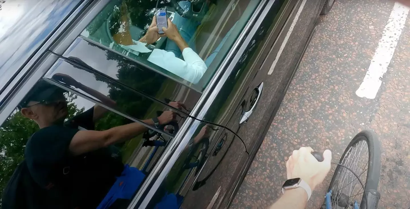 Riaz Rattansi was caught swiping away on Tinder while stuck in slow-moving traffic last year.