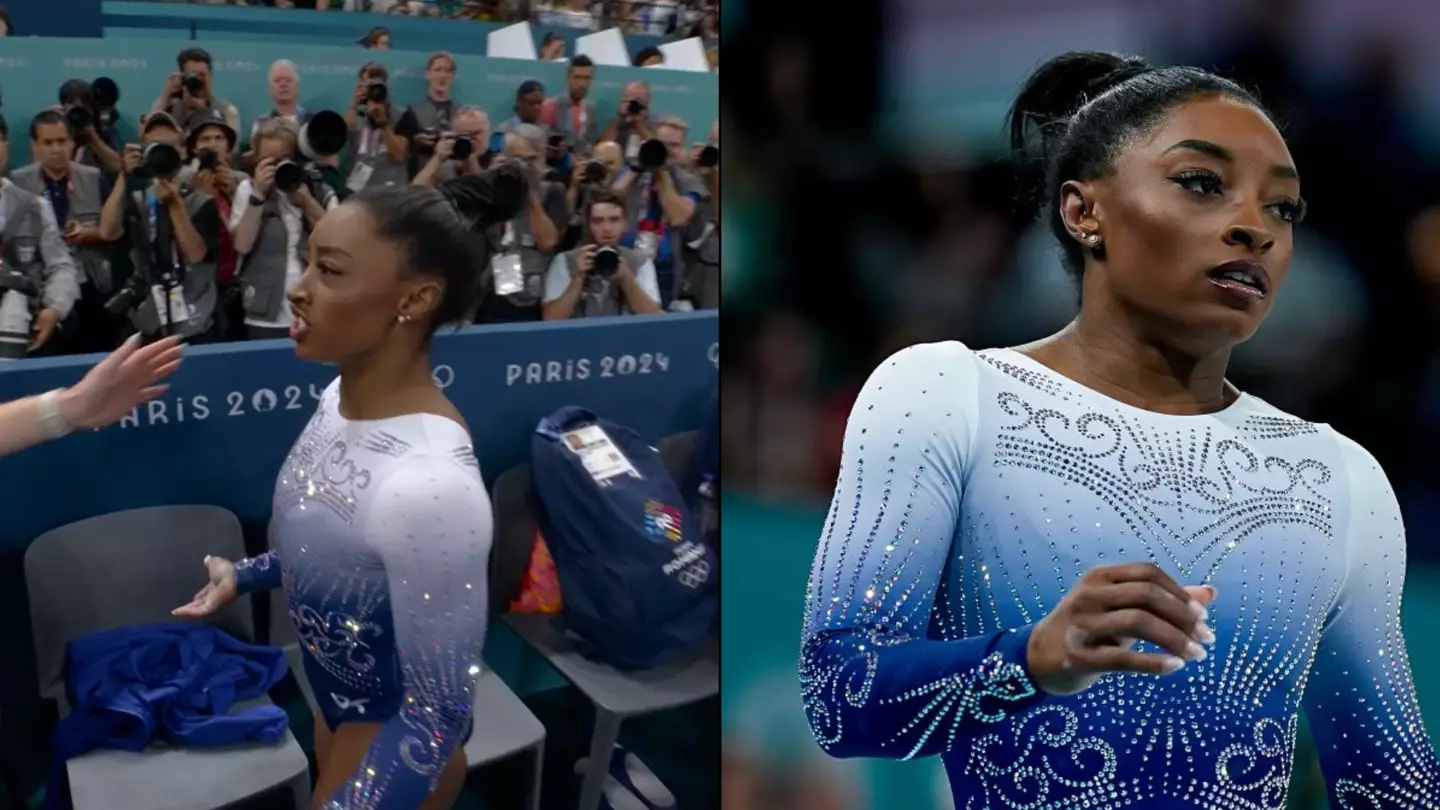 Simone Biles speaks out after being furious at crowd as she misses out on gold medal