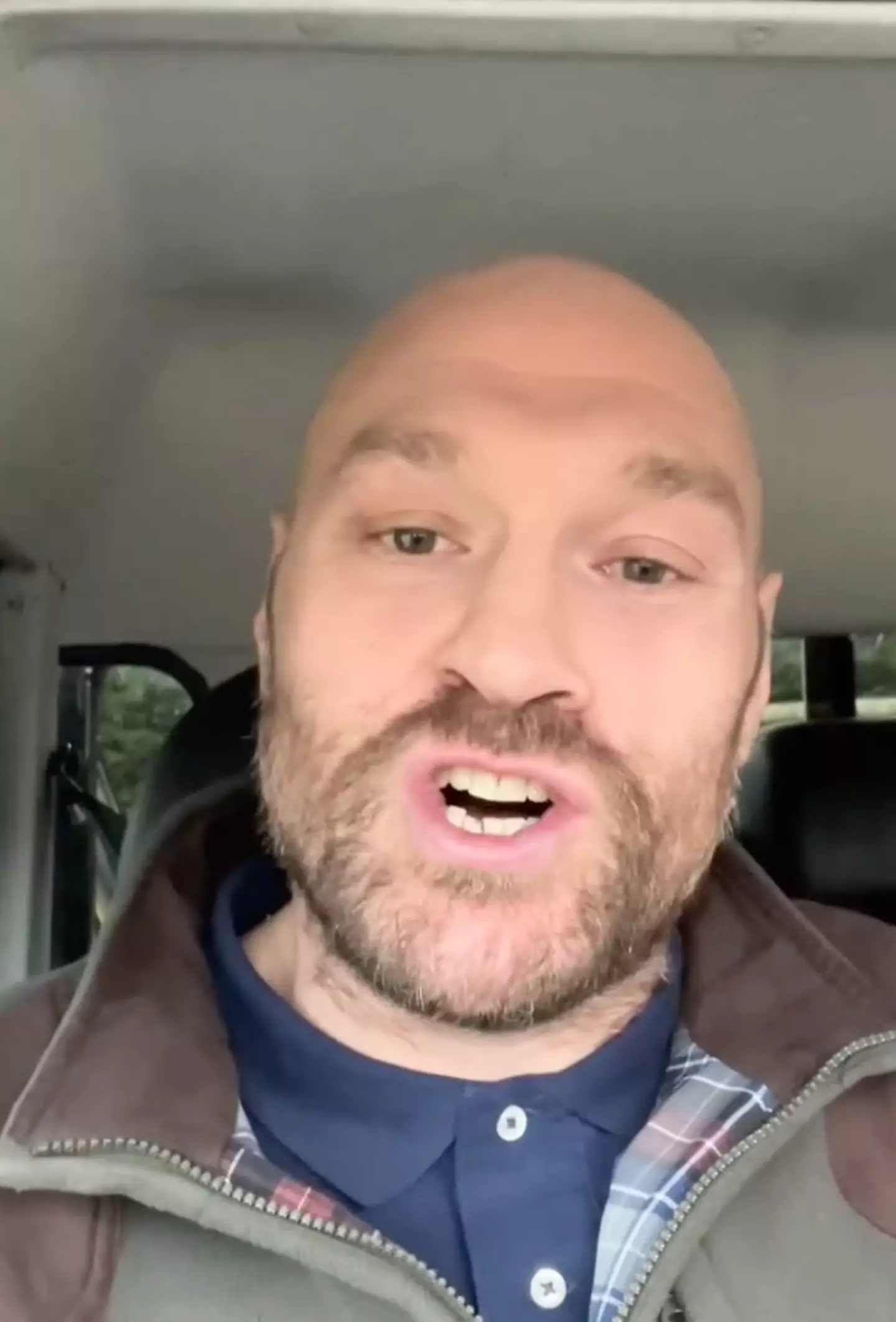 Fury made the announcement via Instagram (Tyson Fury via Instagram)