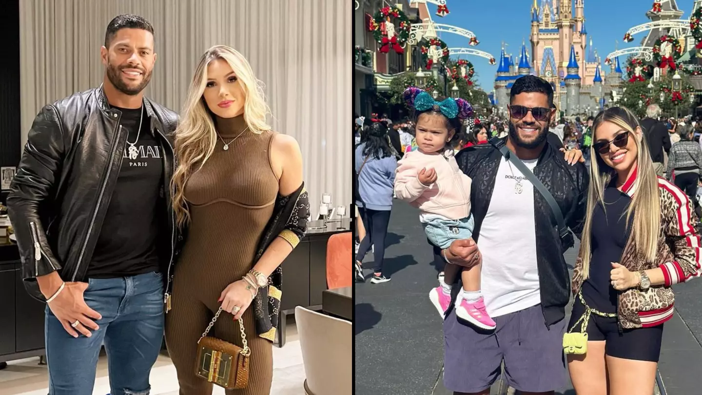 Brazil footballer Hulk announces second child with his ex-wife's niece