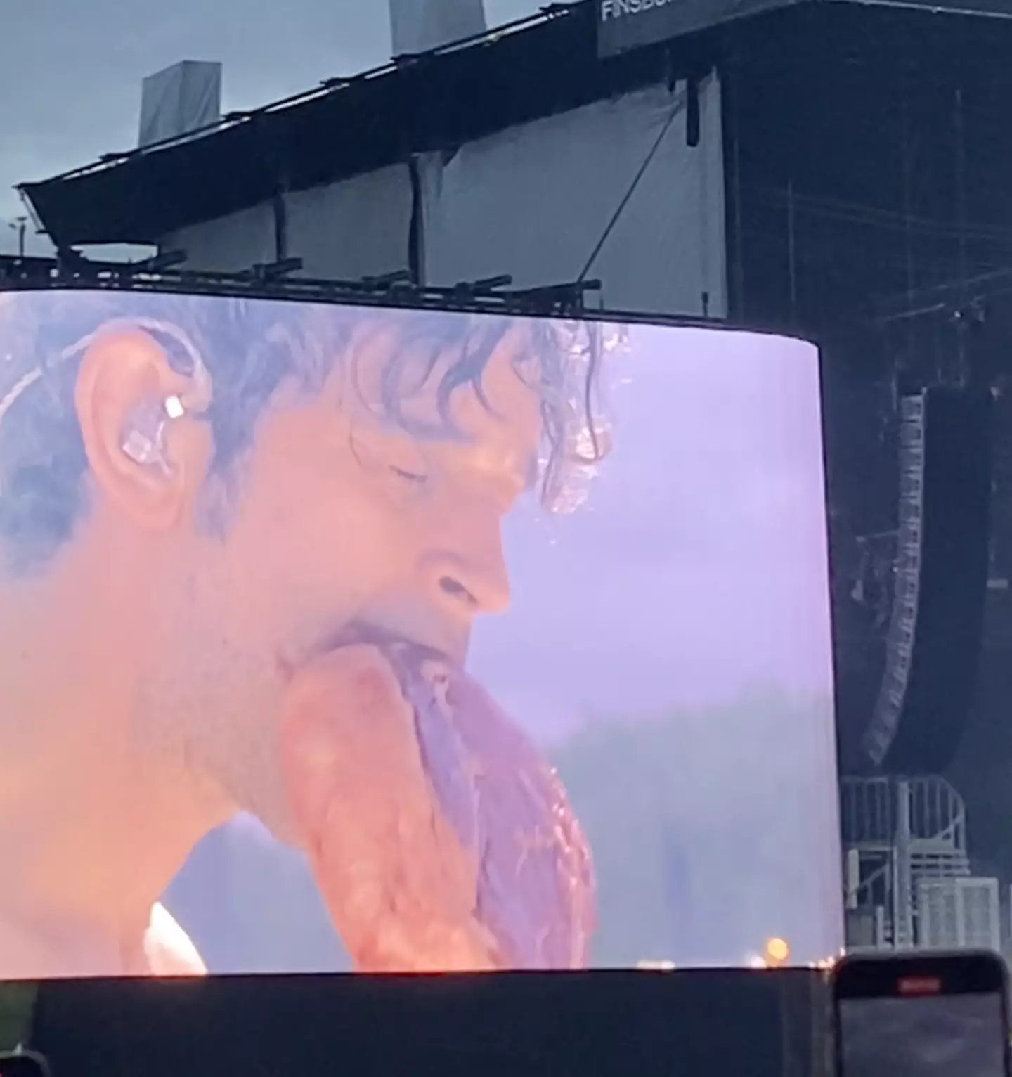 People were left totally disgusted by the steak stunt.