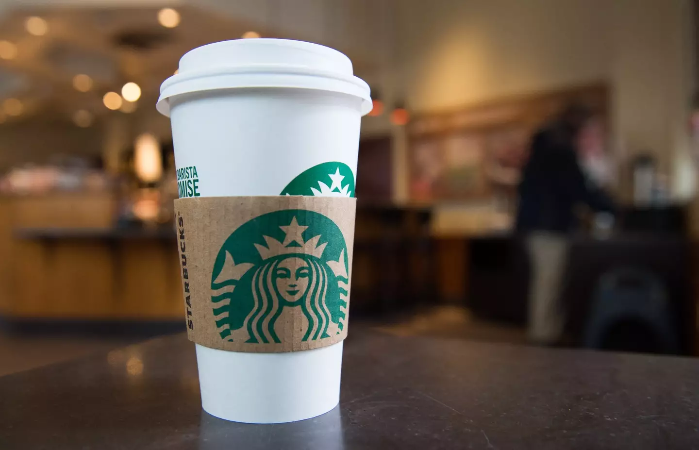 Starbucks said the incident had been resolved after the cheques bounced (SAUL LOEB/AFP via Getty Images)