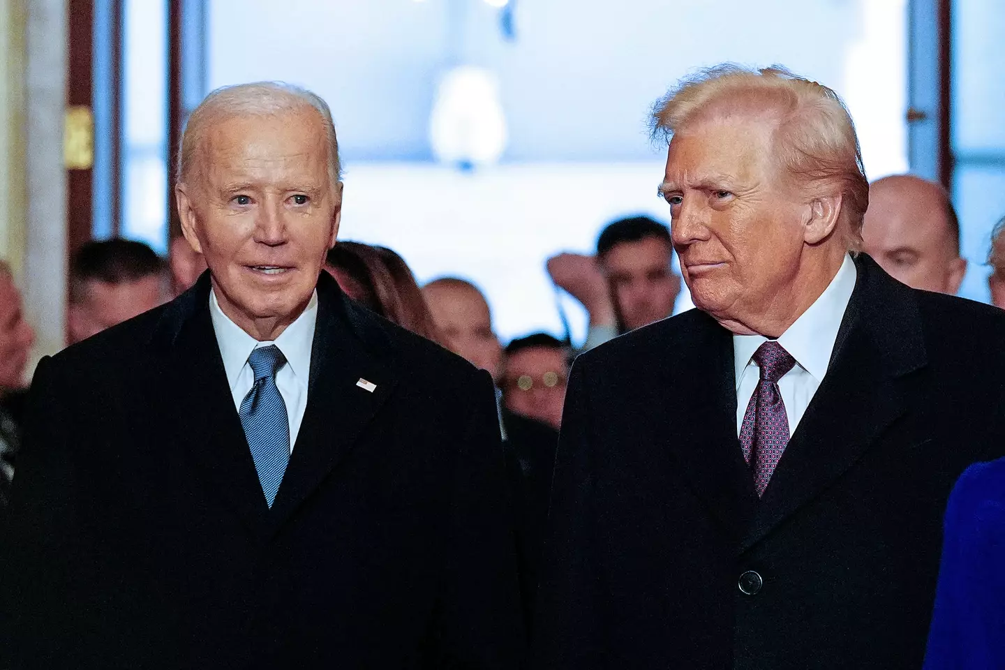 Donald Trump and Joe Biden previously faced off as Republican and Democrat candidates in two Presidential elections (MELINA MARA/POOL/AFP via Getty Images)