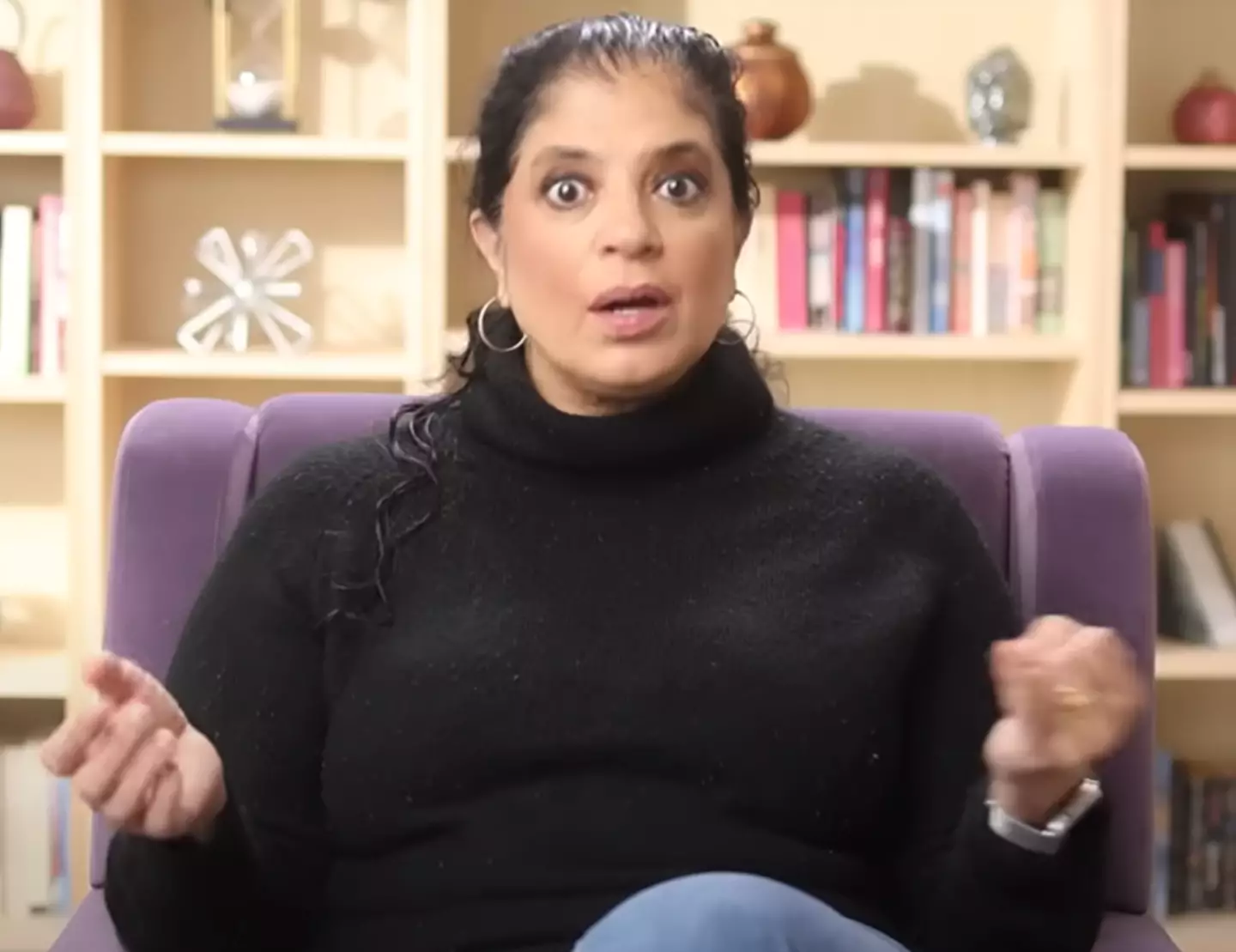 She said there were some cases where a narcissist would pass the test. (YouTube/DoctorRamani)