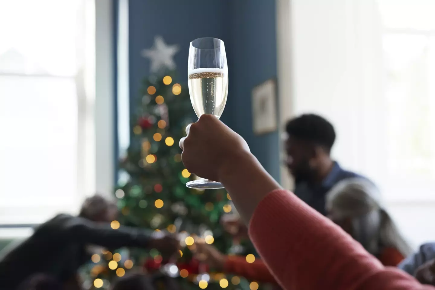 Christmas may be a time to celebrate, but when is it time to put the champagne glass down? (Getty Stock Photo)
