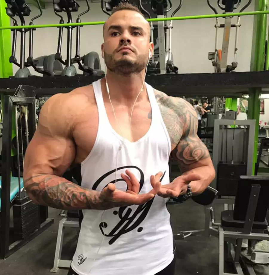 Christian Bueno said he was advised to take steroids if he wanted to succeed at bodybuilding (Facebook/Christian Bueno)