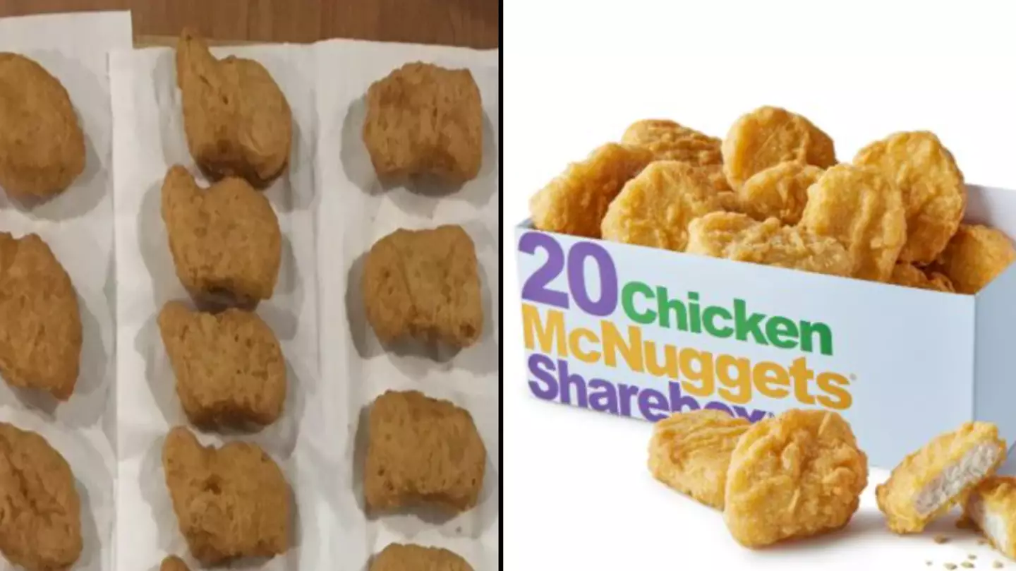 Brits just realising why McDonald's McNuggets come in four different shapes
