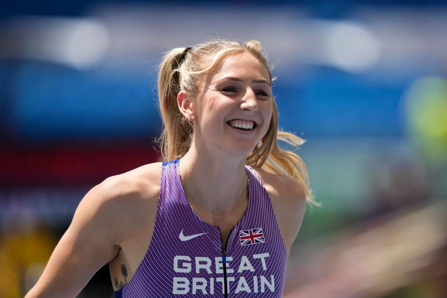 The athlete is representing Great Britain in the 2024 Paris Olympics. (Daniela Porcelli/Eurasia Sport Images/Getty Images)