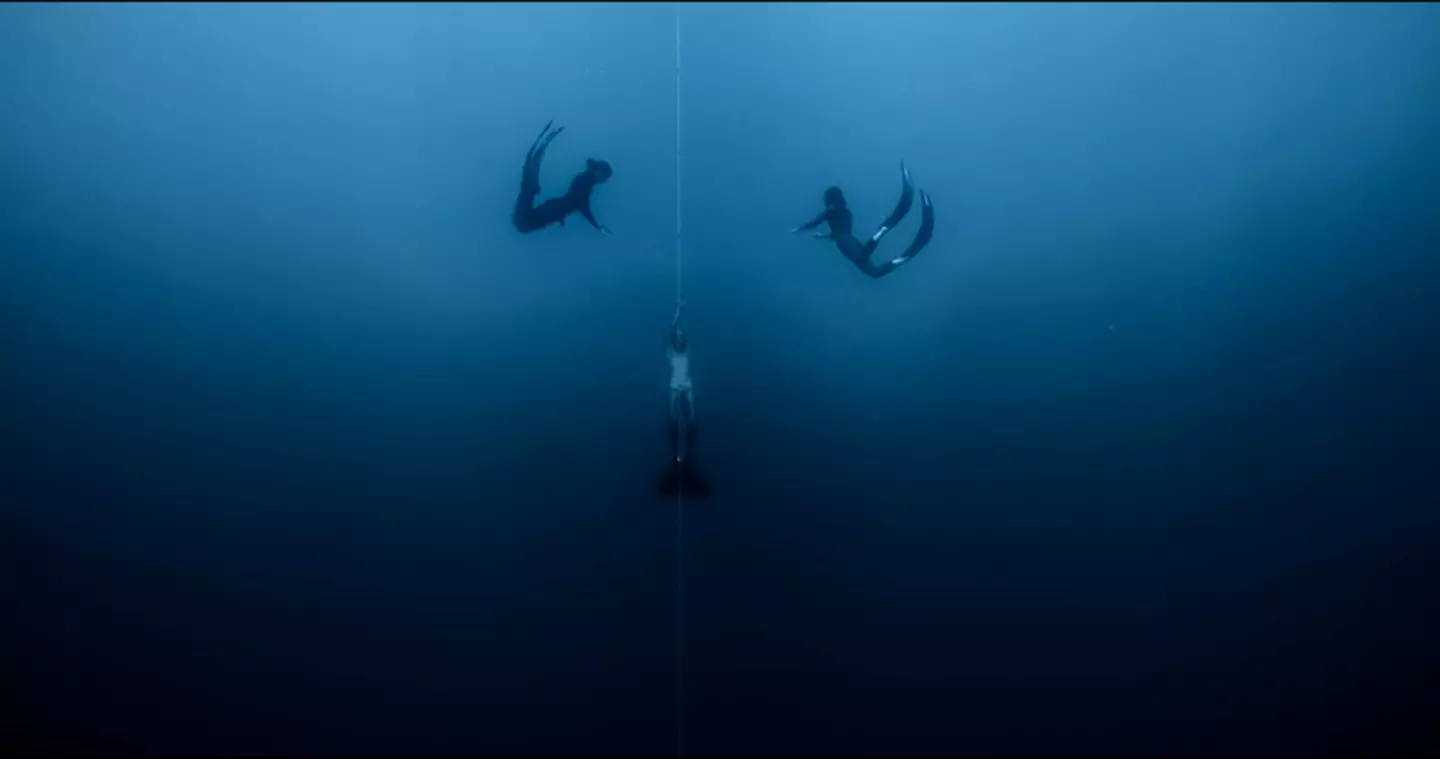 The Blue Hole features in The Deepest Breath.