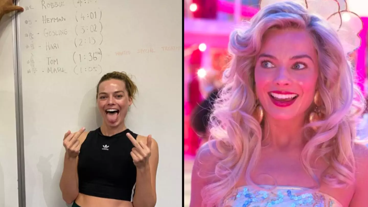 Aussies say Margot Robbie hasn’t lost her roots after photo of her beating Barbie co-stars in a plank goes viral