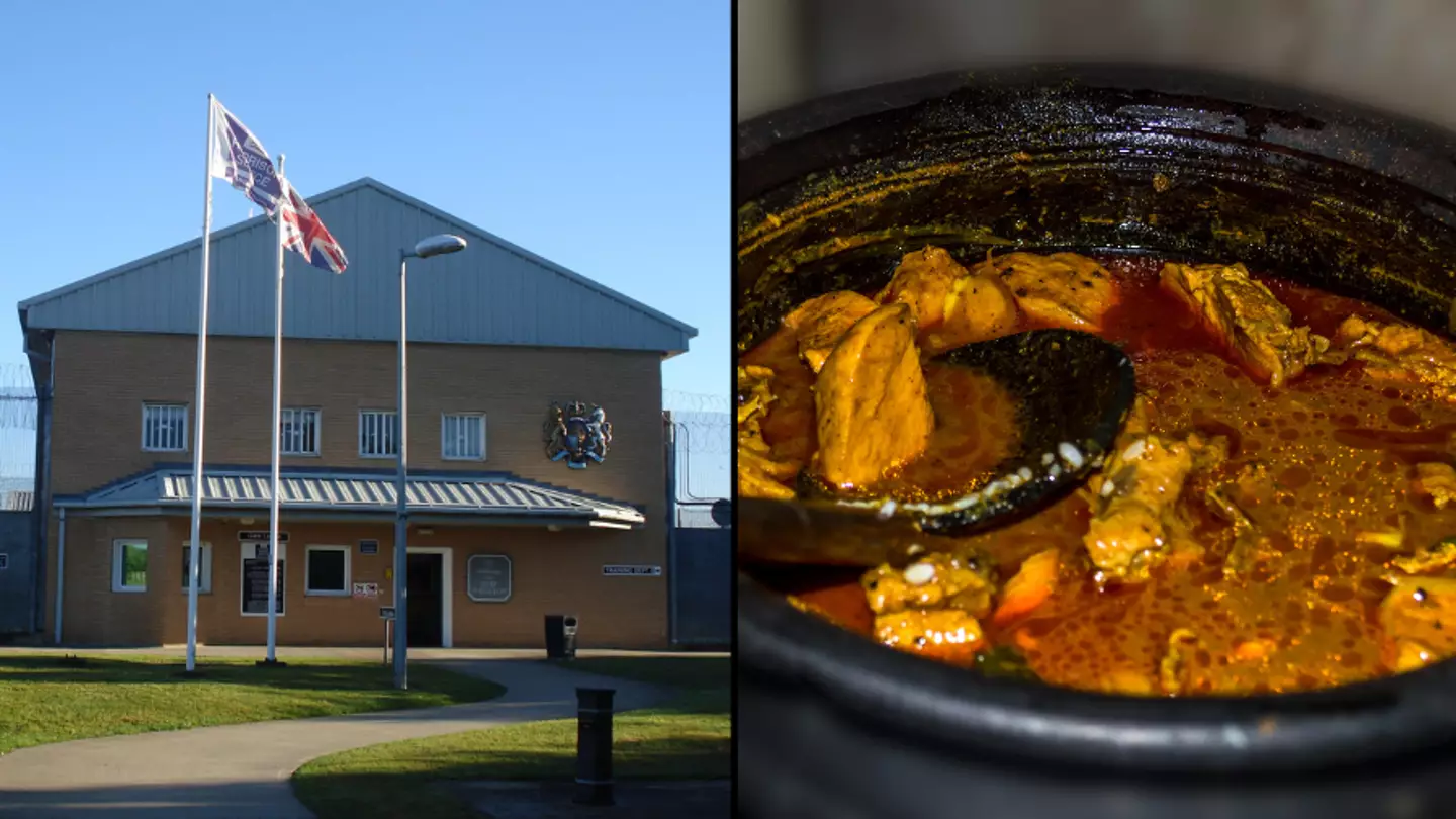 Angry prison inmate slams ‘absolute state’ of the food he's given in UK prison