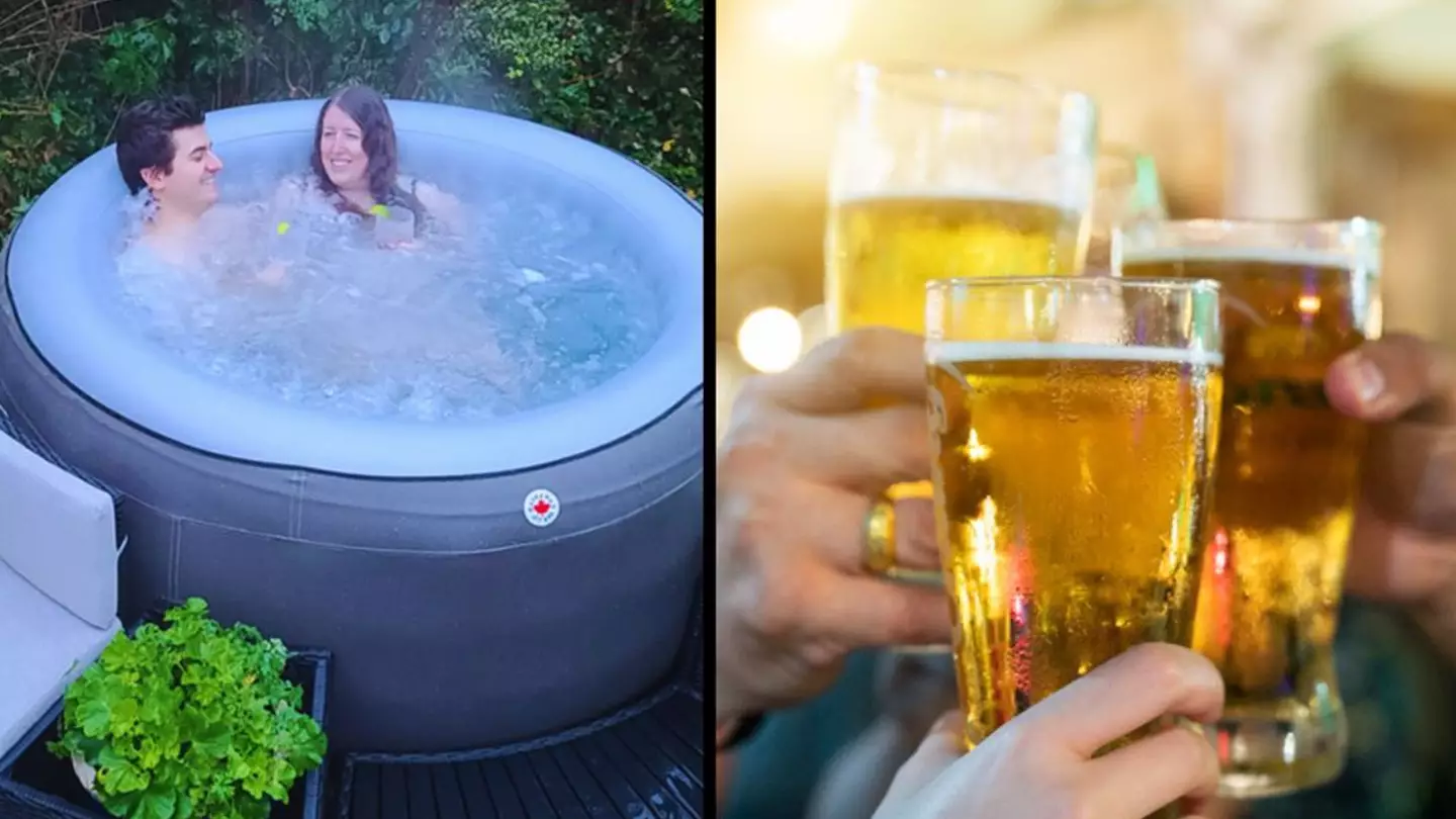 Wilko’s massive inflatable hot tub has £244 off and it's perfect for the bank holiday heatwave