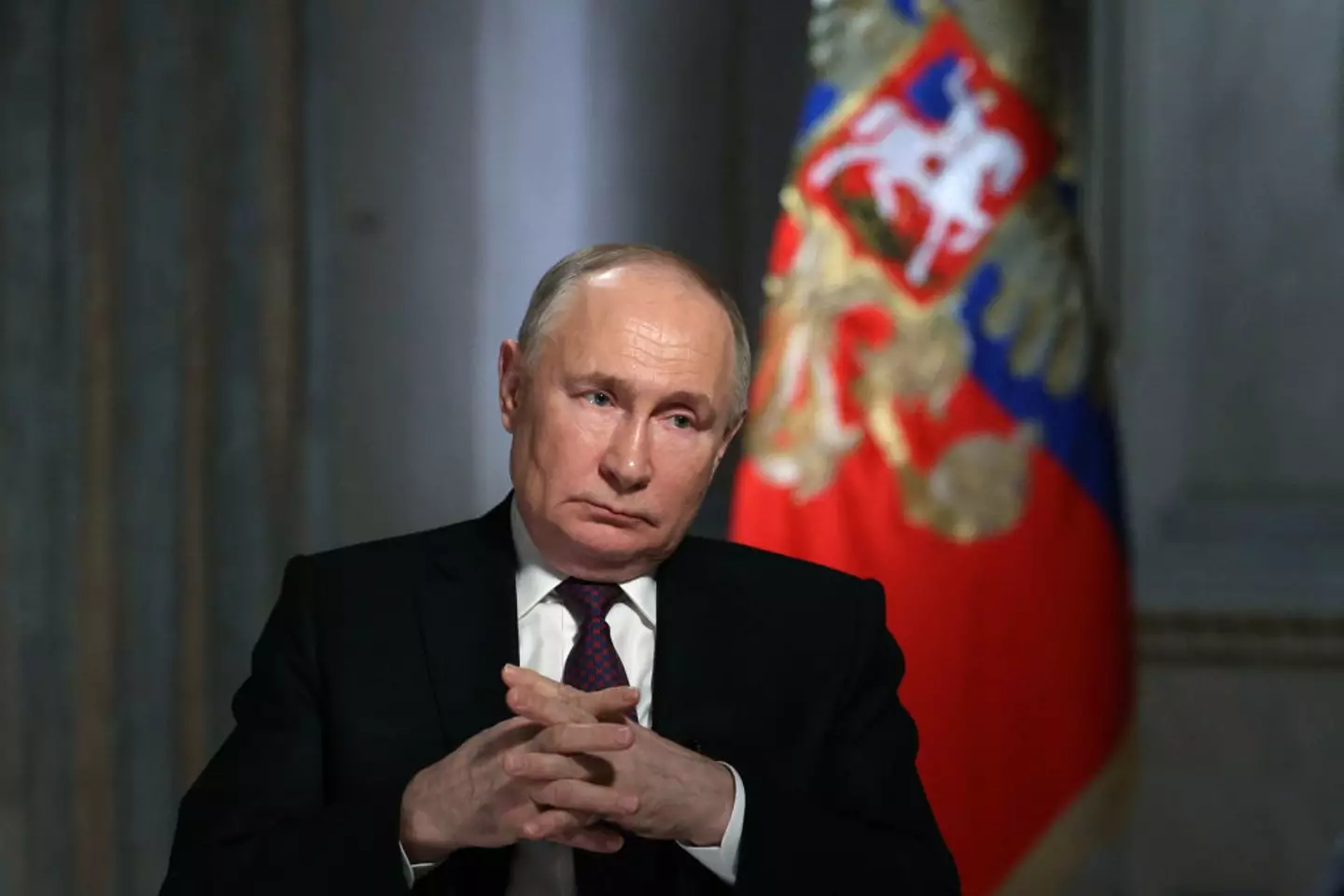 Putin has a number of requirements that need to be met for a peace deal (GAVRIIL GRIGOROV/POOL/AFP via Getty Images)