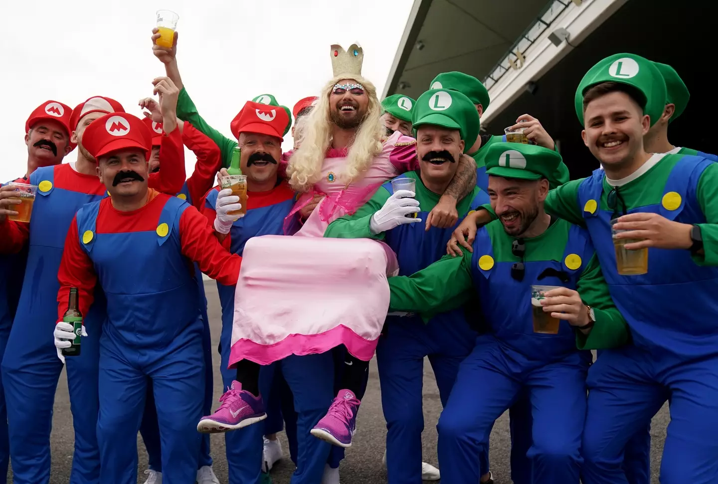 Fancy dress is a stag do classic. (Brian Lawless/PA Wire)
