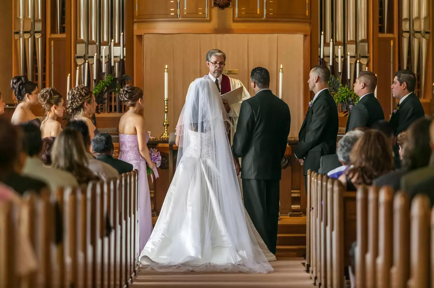 The bride-to-be wants to spice up her wedding ceremony with a prank.