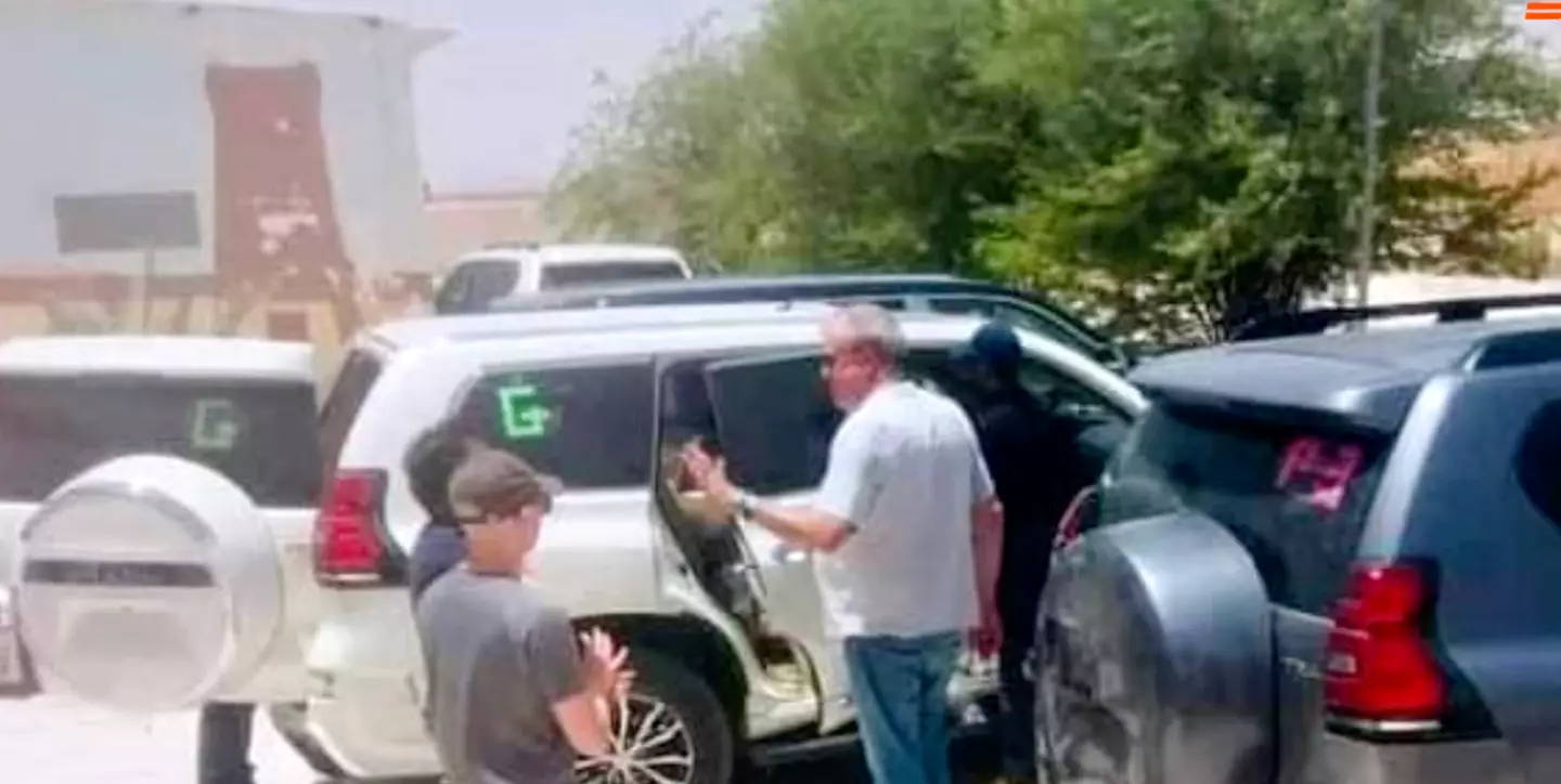 Fans have uploaded a series of behind the scenes snippets of the gang's adventures.