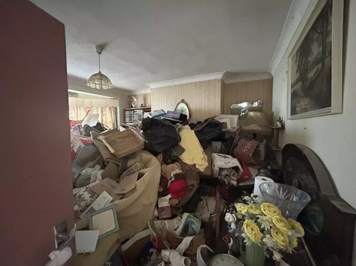 Rooms are completely filled with various items (Jam Press/Allsop)