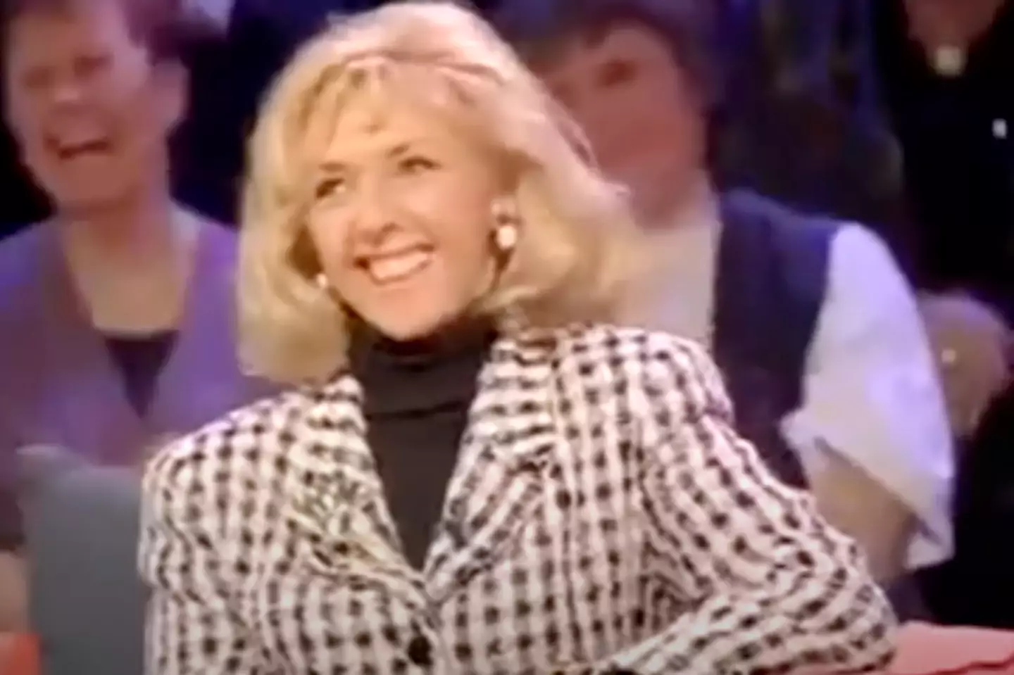 Debbie McGee also saw the funny side (BBC)