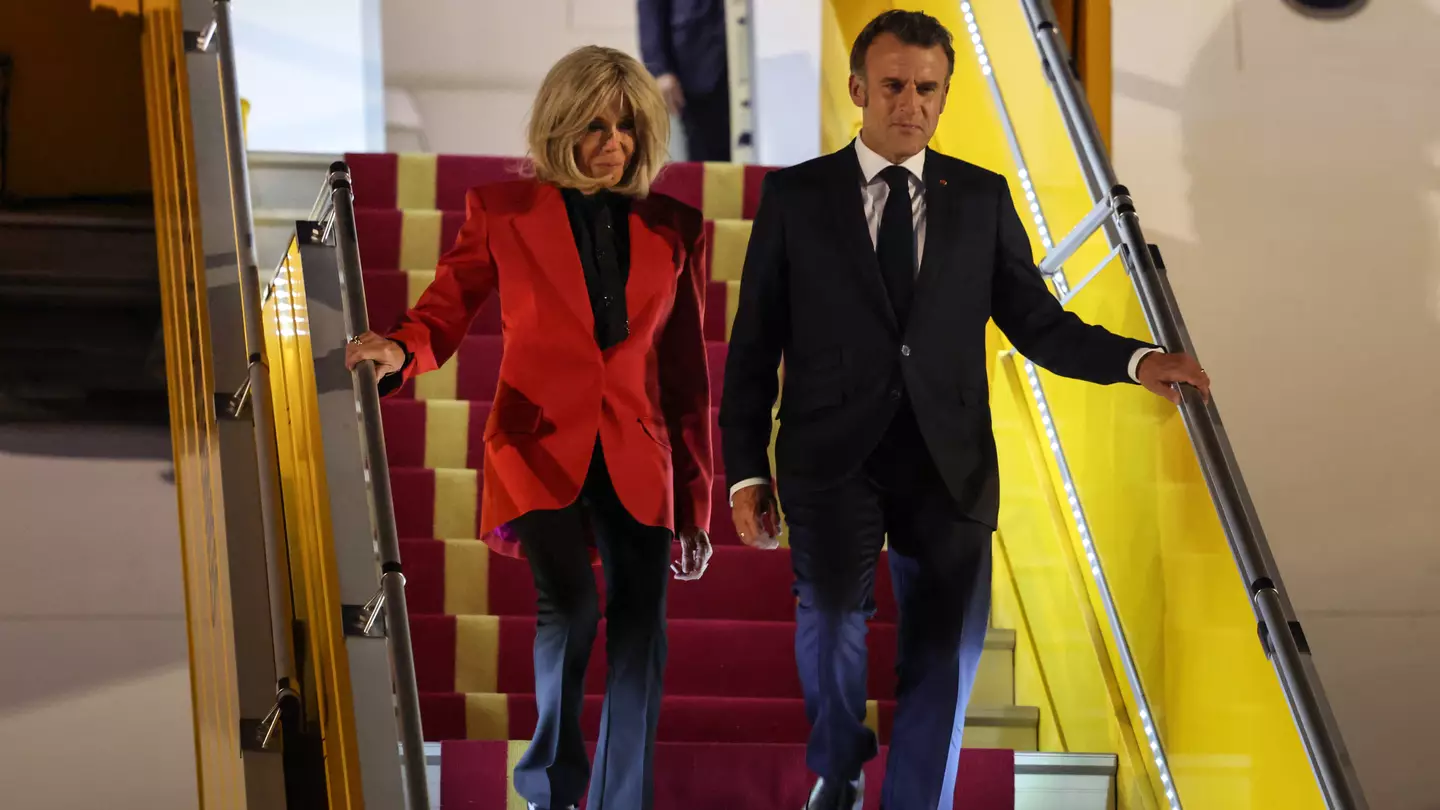 Lip reader 'reveals' what French President Macron's wife said moments after 'slapping him in face' in heated exchange
