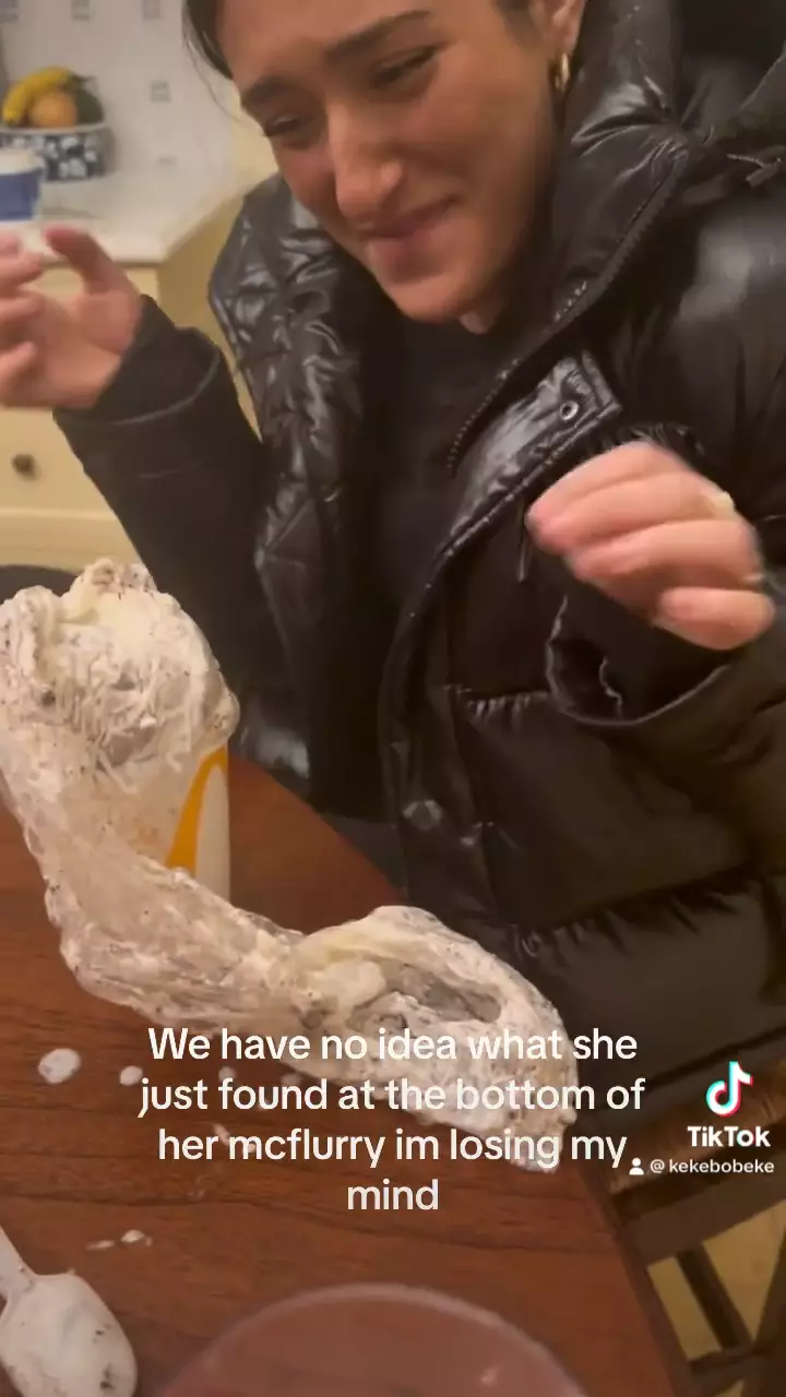 Not what you expect in your McFlurry.