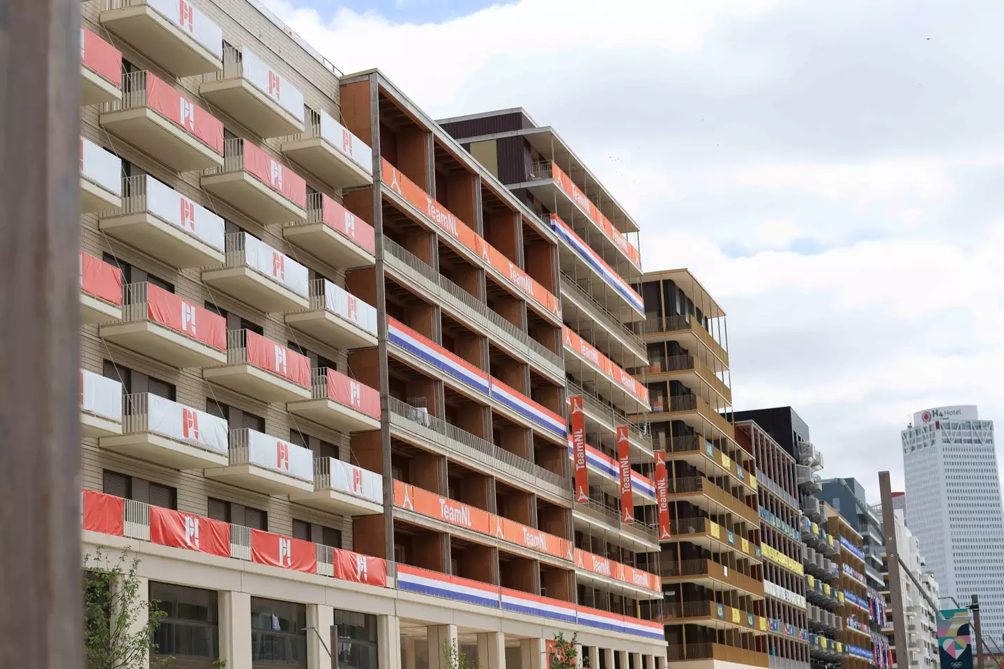 The Olympic Village for Paris 2024, I do hope they've got good soundproofing. (Maja Hitij/Getty Images)