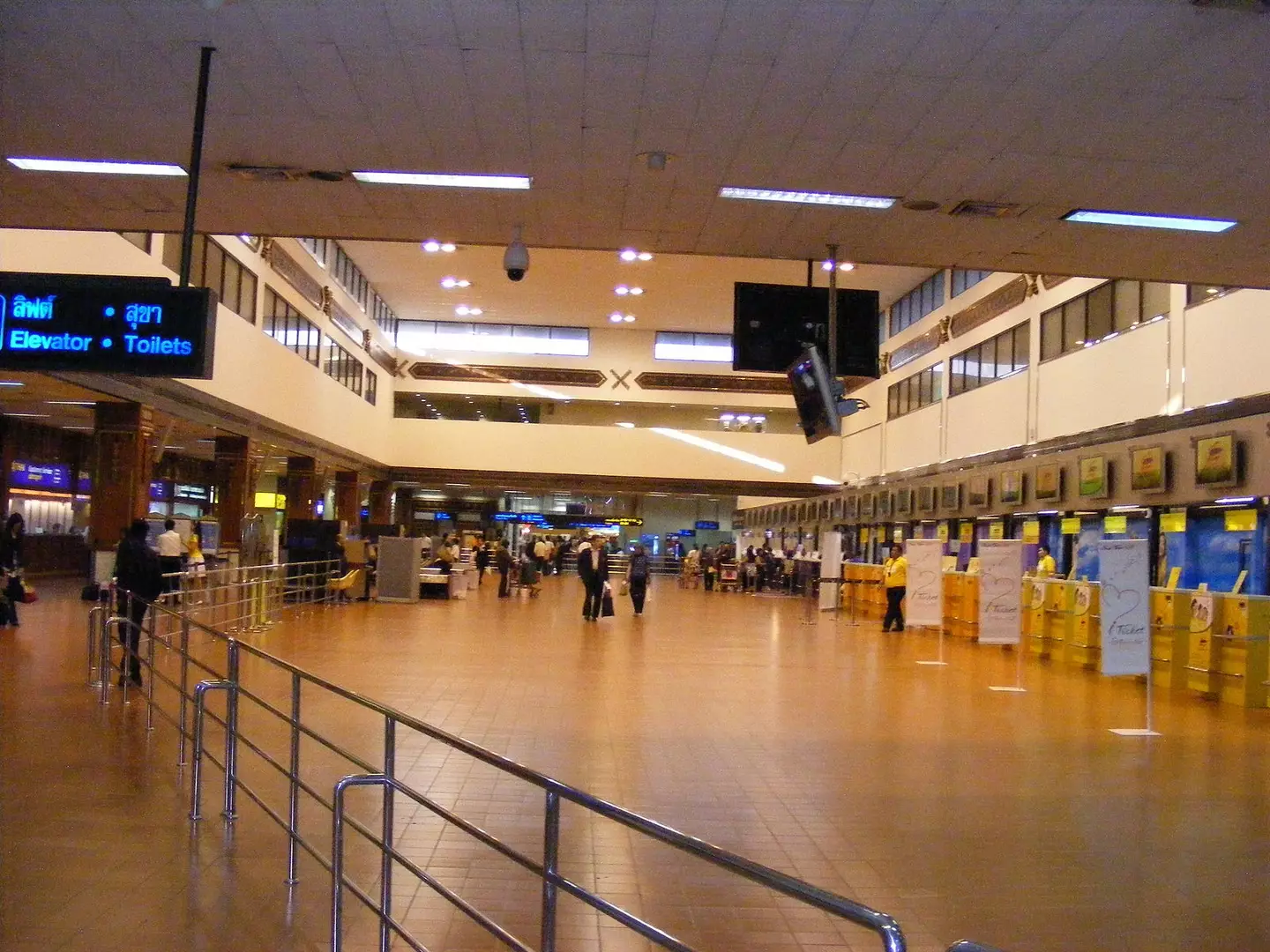 Bangkok’s Don Mueang airport.