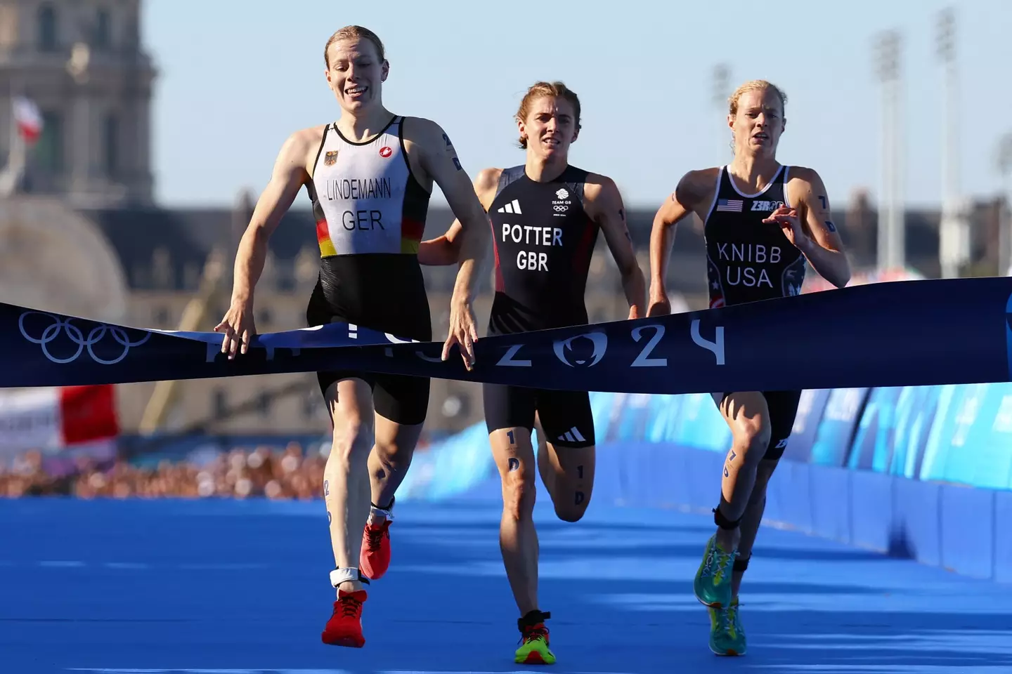 Germany won gold. (FRANCK FIFE/AFP via Getty Images)