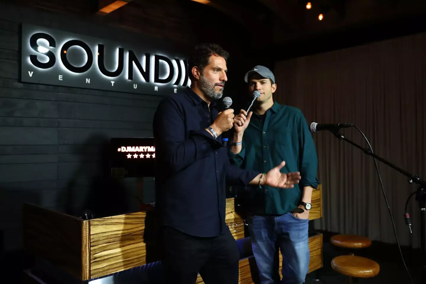 Kutcher has worked with Guy Oseary since 2010 (Joe Scarnici/Getty Images for Sound)