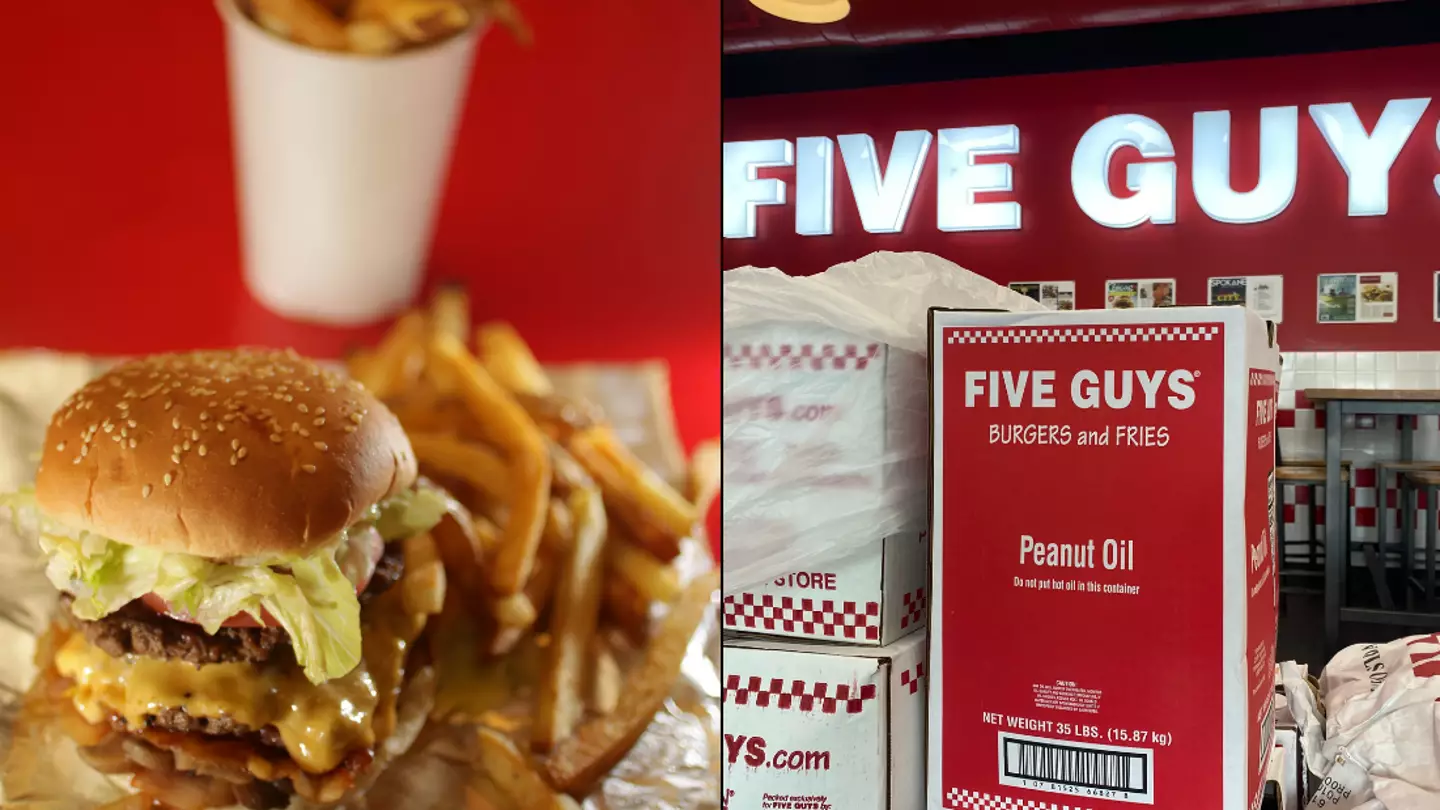 There's a genuine reason why Five Guys always give so many fries in every order