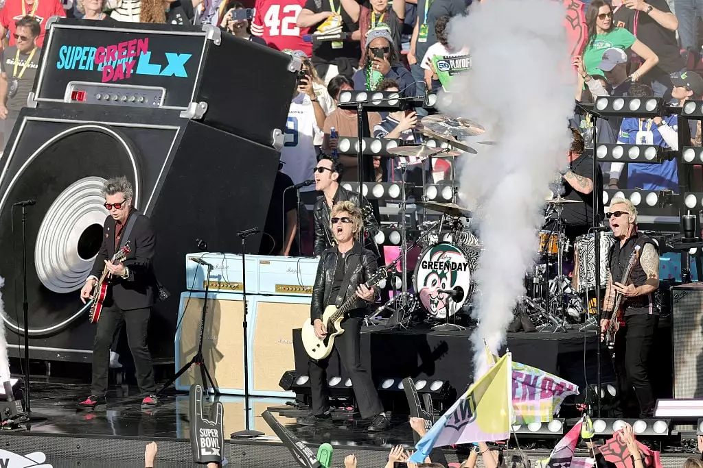 Green Day have called out Trump and his team in recent days (Neilson Barnard/Getty Images)
