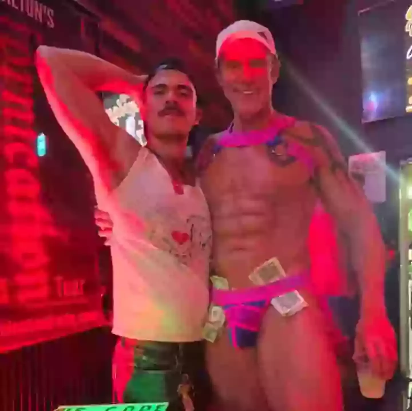 Dallas Steele (right) had the 'bionic penis' procedure done back in 2021 (Instagram/daddy_dallassteele)