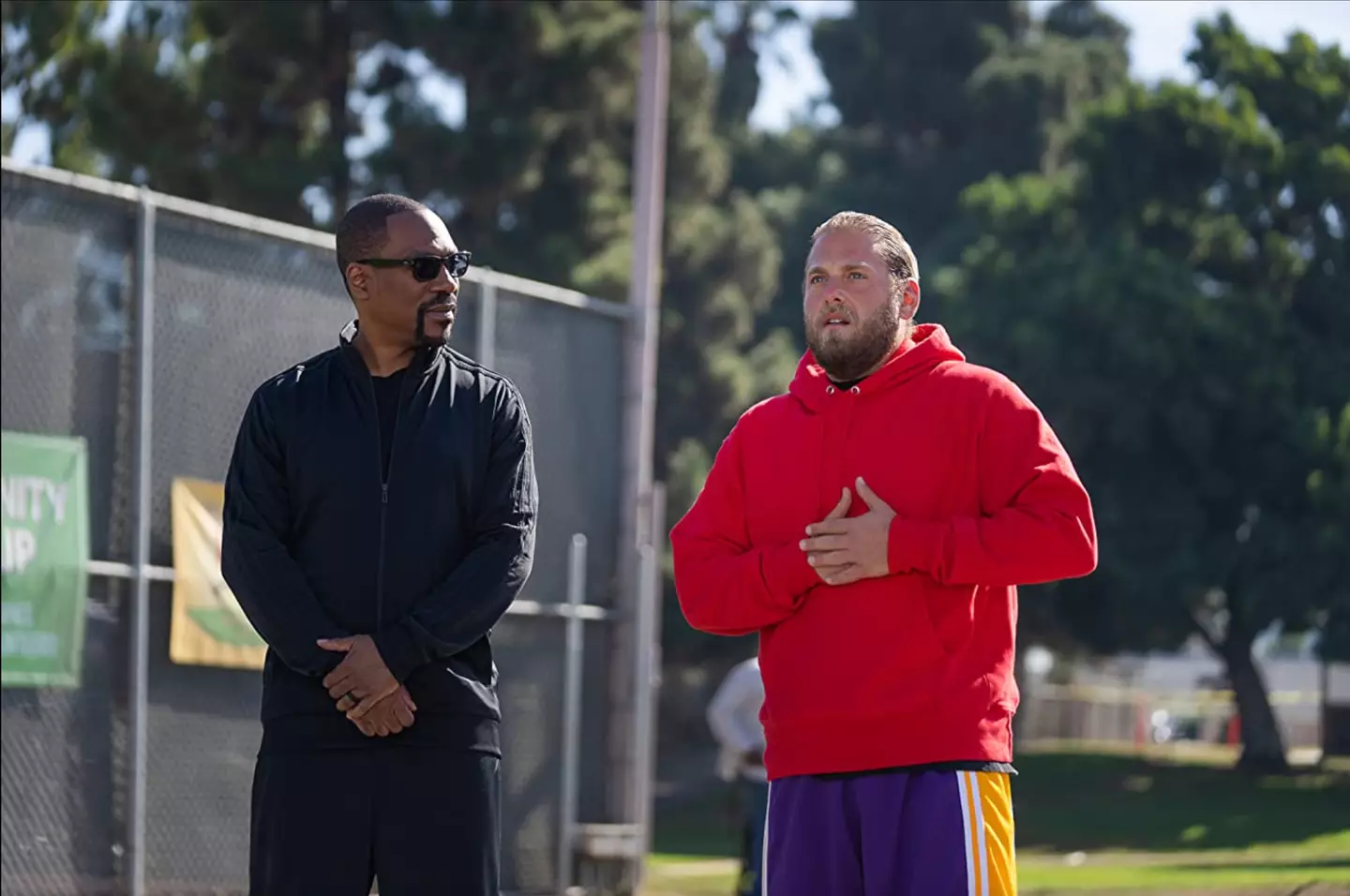 Jonah Hill and Eddie Murphy star in You People.