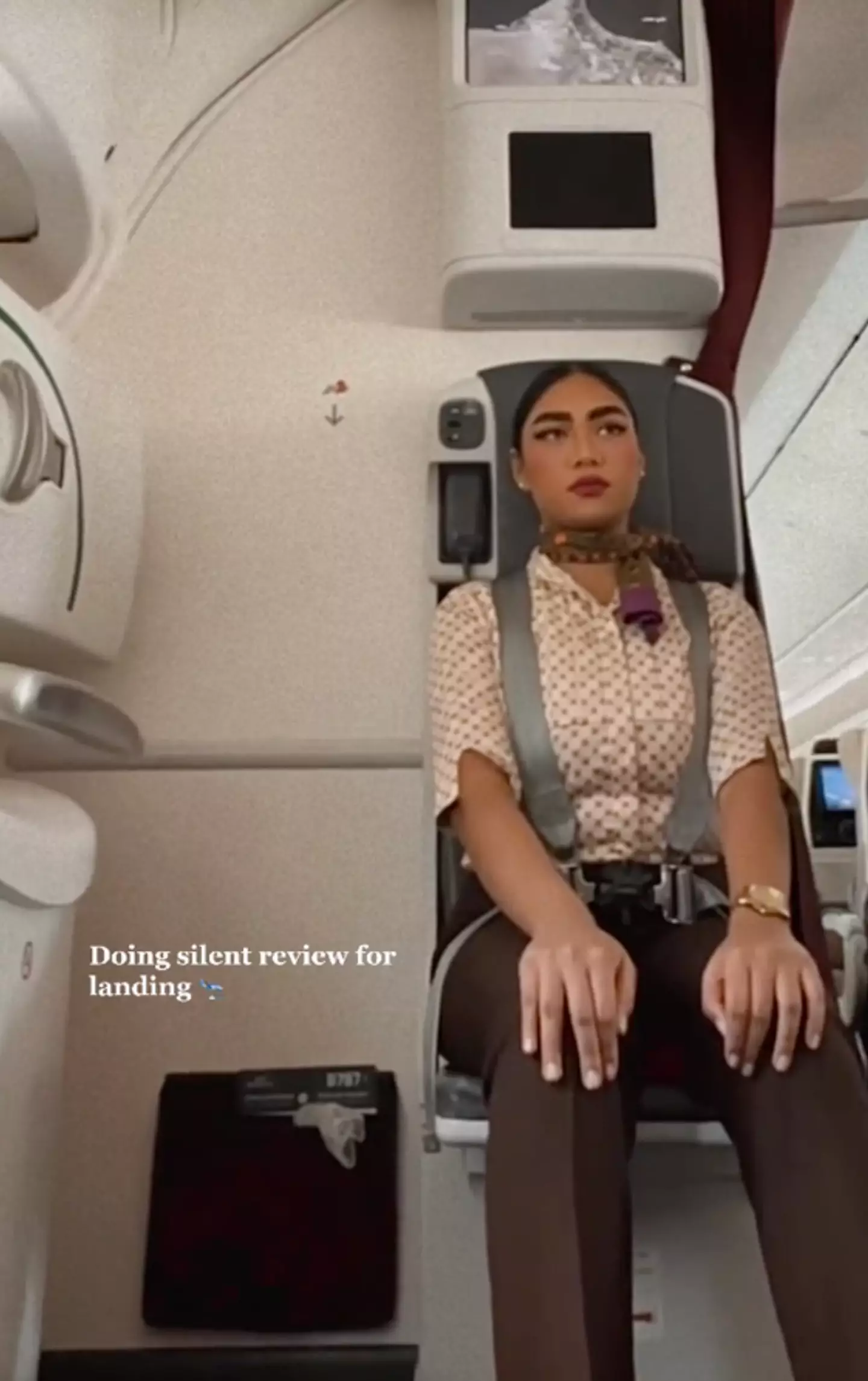 They may seem to just be sitting and staring into silence, but they're actually performing a 'silent review'.