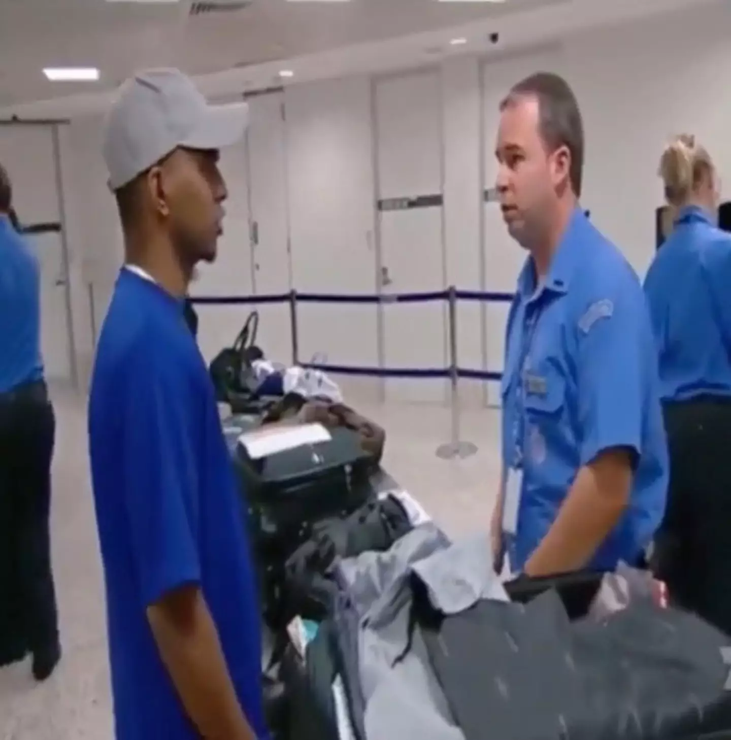 On a resurfaced episode of Border Security: Australia's Front Line, we witnessed another nail-biting moment.