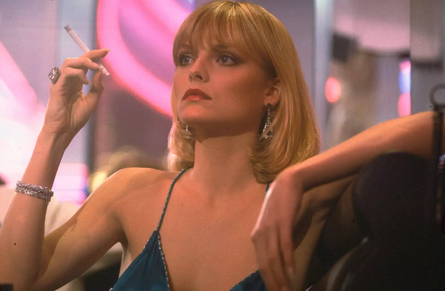Michelle Pfeiffer 'cried herself to sleep' while filming Scarface because she was 'scared' of working with Al Pacino.