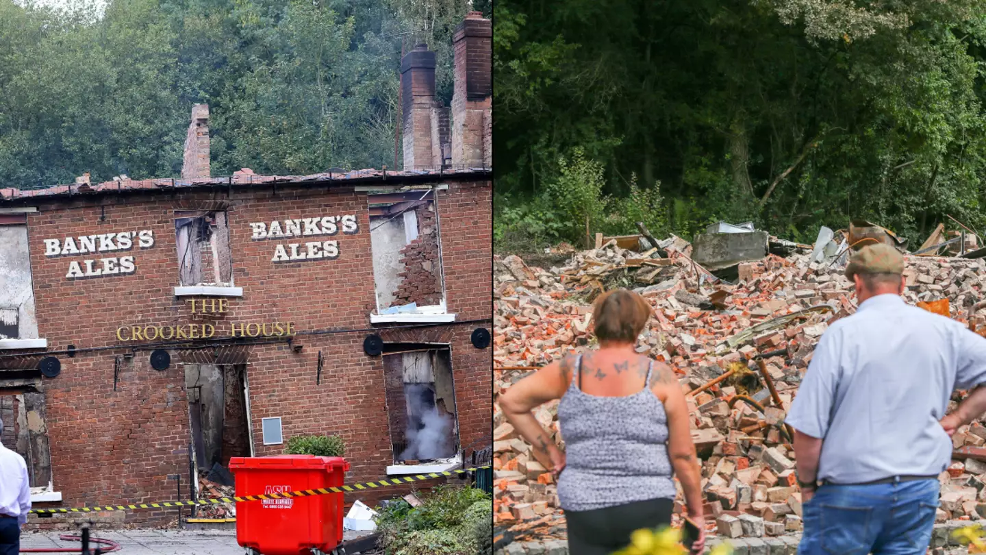 UK's wonkiest pub owners agree to rebuild under one controversial condition after fire