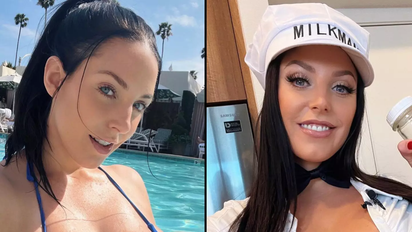 Adult star Angela White is open to having sex with an alien
