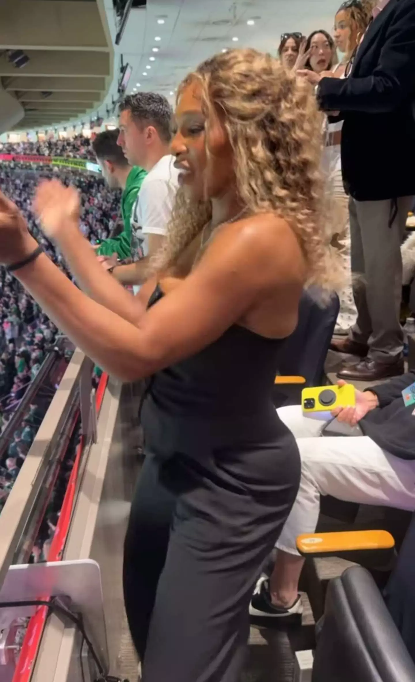 Serena Williams also made a surprise cameo during Kendrick Lamar's halftime show (Instagram/@serenawilliams)