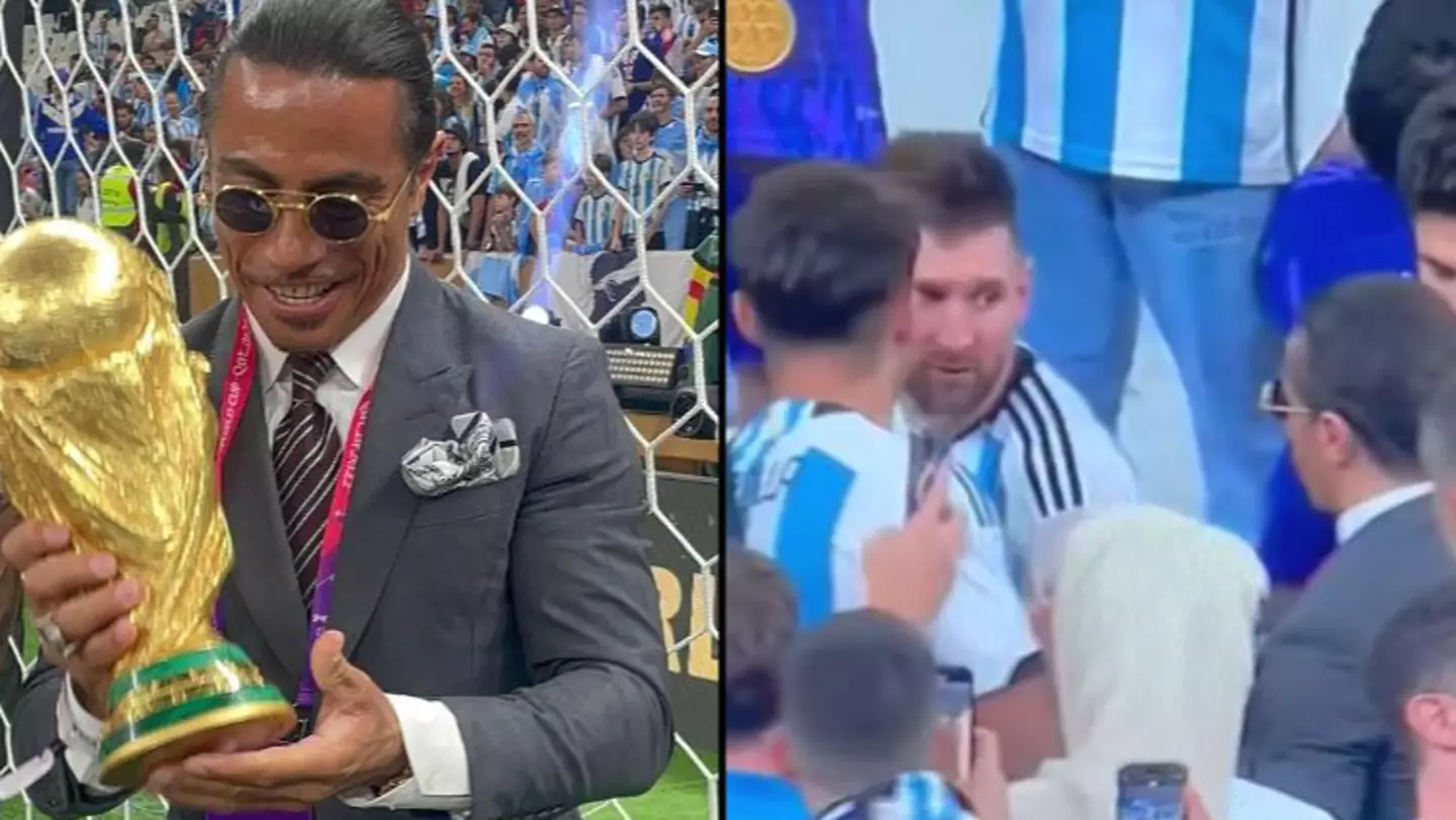 Salt Bae broke golden FIFA rule while on pitch during the World Cup final