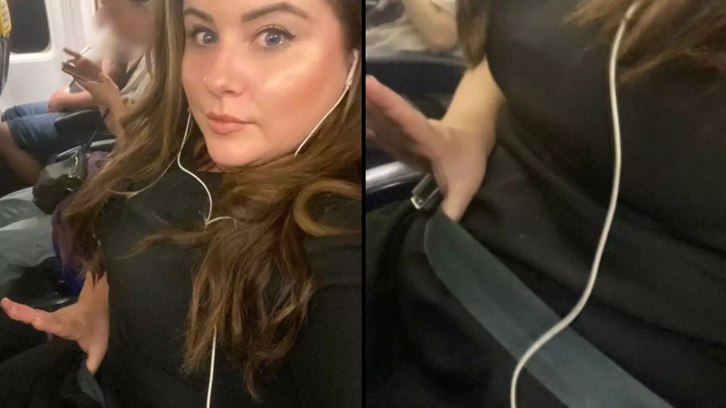 'Average’ size Ryanair passenger hits out at ‘fat phobic’ belt after barely being able to fit