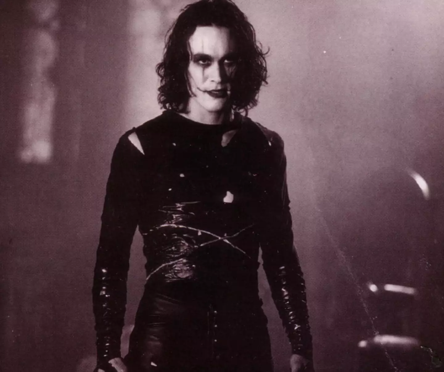 Brandon Lee as Eric Draven in the original The Crow.